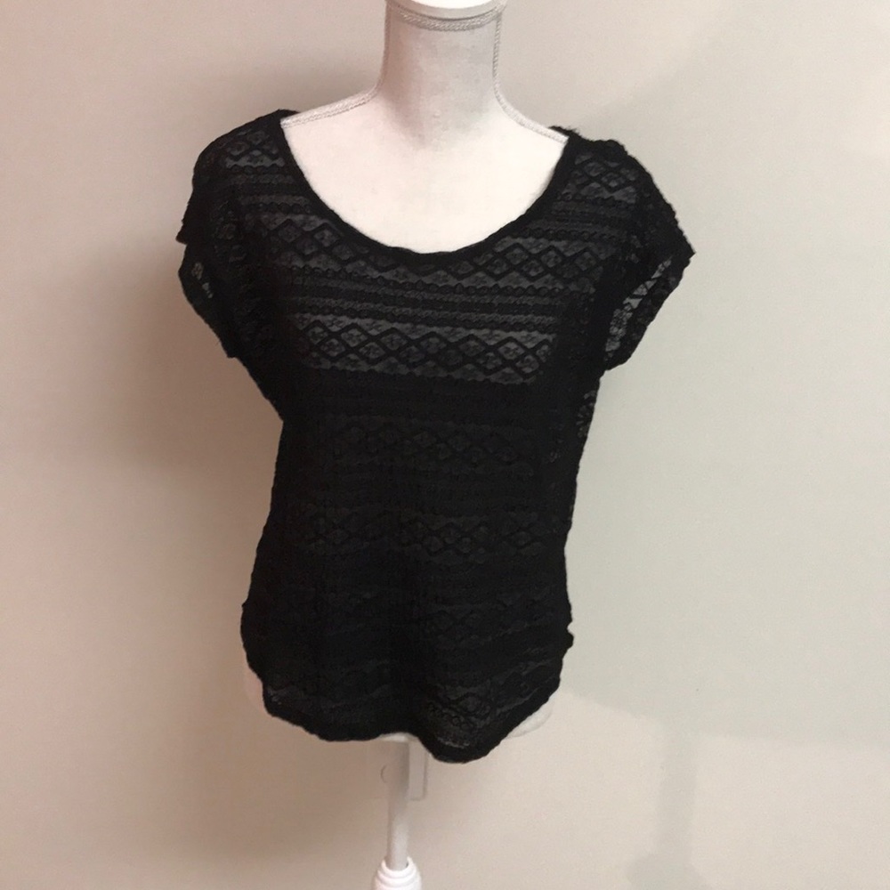 Women's Blue Rain Top